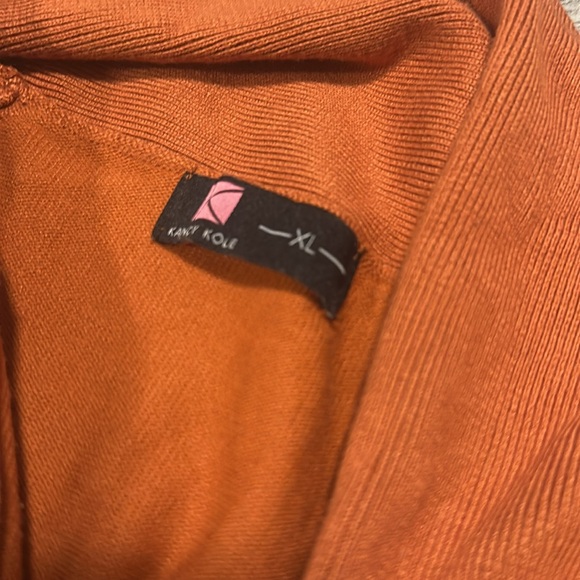 Kancy Kole ORANGE Cardi Cardigan Taylor Swift - The Life of a Showgirl -XL - Picture 3 of 3